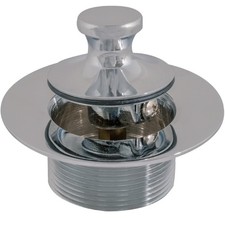Lift n Turn Bath Drain Assembly Kit Chrome Brass 158 x 14 Fine Thread O Ring ...