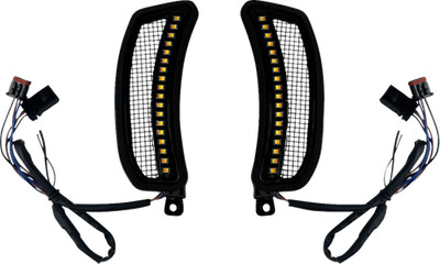 Custom Dynamics Fairing Vent LED Turn Signal Lights 2022-24 Harley Low Rider ST