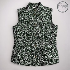 Barbour X Emma Bridgewater Blakewood Quilted Gilet Ladies UK 10 Green