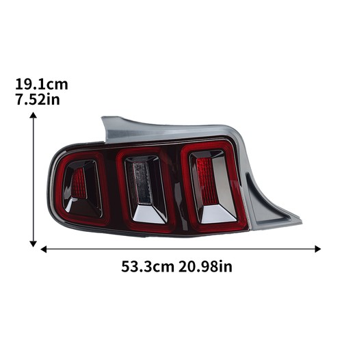 Pair For 2010-2014 Ford Mustang Left&Right Side Full LED Tail Lights Brake Lamps - Picture 9 of 19