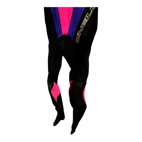 Vintage O’Neill Women's Pink/purple/black Full Long Sleeve Wetsuit Steamer Sz 8 - Picture 9 of 18