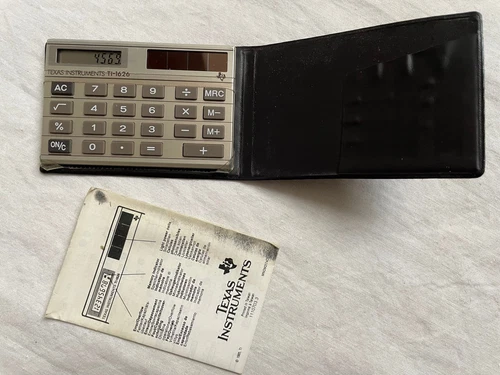 Calculette Texas Instruments TI-1626 1987