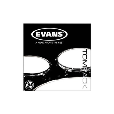 Evans EC2 Clear Fusion Drum Head Pack (10,12,14 Toms) (NEU)