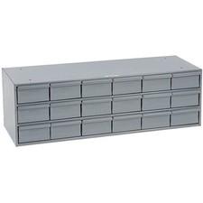 DURHAM Modular Cabinet - 33-3/4x11-5/8x10-7/8" - (18) 5-3/8x11-1/4x2-3/4"