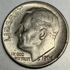 1964-D Roosevelt Dime - Circulated Condition - 90% Silver - US Coin - 3129