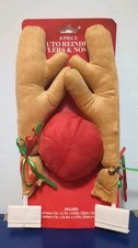 Christmas Vehicle Decoration 3 pc Set Rudolph Antlers  Red Nose Christmas Decor