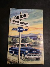 1953 Chevrolet Guide To Your New 1953 Original Owners Manual Bel Aire 1953 Chevrolet Guide To Your New 1953 Original Owners Manual Bel Aire