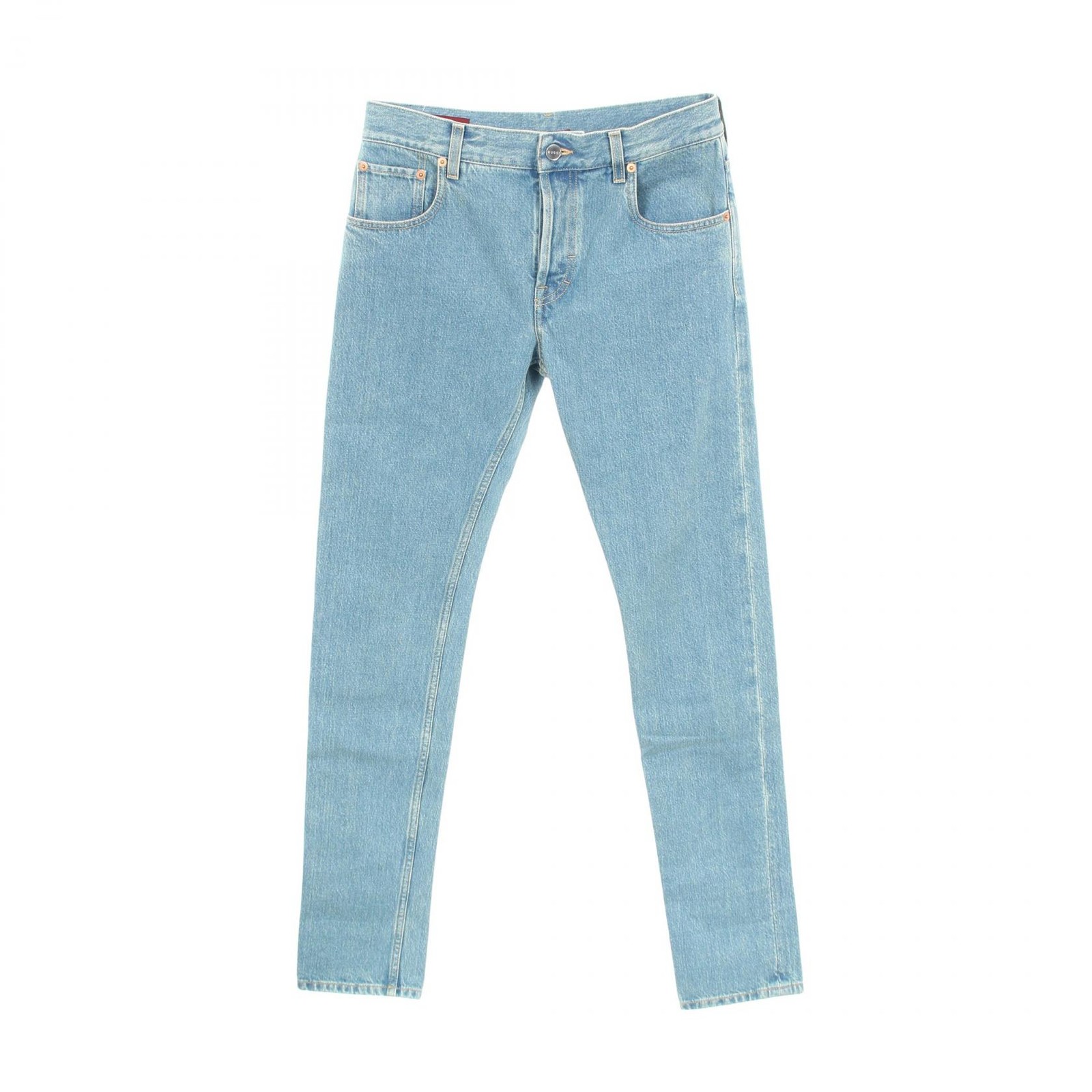 GUCCI Denim pants cotton Blue Used Women size 30