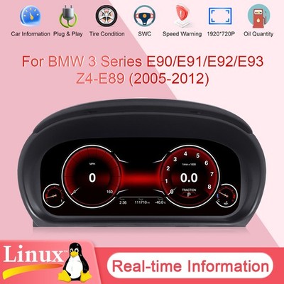 Plug-and-Play Digital Tachometer Kit for BMW 3er E90/E91/E92   OEM Style