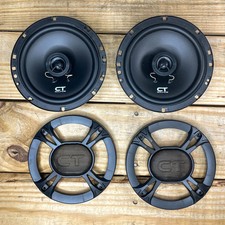 Used CT Sounds BIO-6-5-COX 100 Watts RMS 6.5 Inch Car Coaxial Speakers, Pair