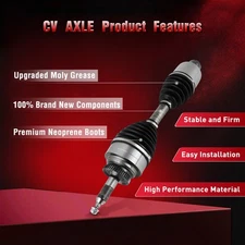 Front Right Passenger CV Axle Shaft For Ford Expedition 3.5L 2019-2020