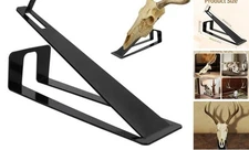 Large European Mount Skull Hanger Stand, Stainless Steel, Table Mount - 1 Pack