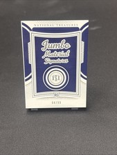 2023 National Treasures Jumbo Material Signatures Yainer Diaz /99