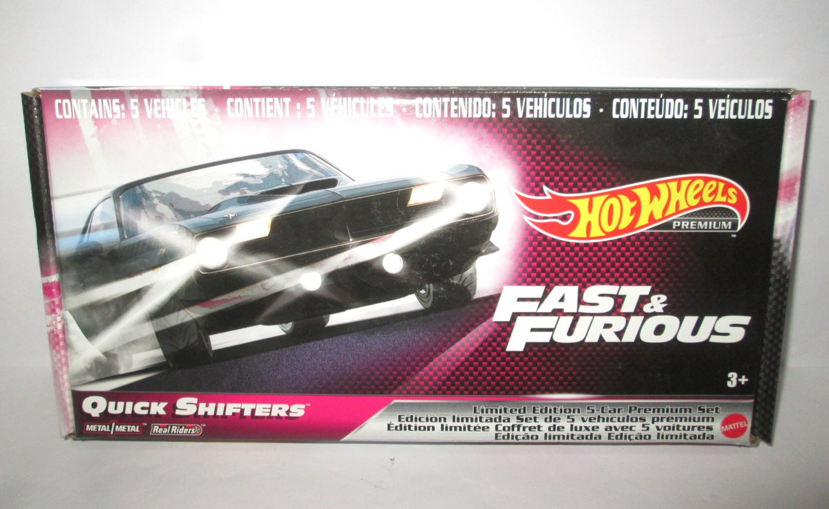 【新品】HOT WHEELS PREMIUM QUICK SHIFTERS Hot Wheels Fast & Furious Premium Quick Shifters YOU CHOOSE