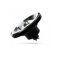 GU10/ES111 Led Spot/Strahler 45° 1050Lm 12W Pur Weiß (4000K) AR111 Schwarz 230V