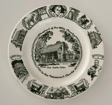 Old Matt's Cabin Shepherd of the Hills Country In the  Missouri Ozarks Plate 10”