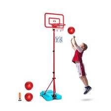 HOT/ Kids Basketball Hoop,Height Adjustable,Portable Basketball Court with Fill