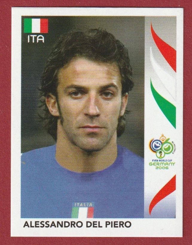 Figurine Panini Alessandro Del Piero - Juventus - Saison 2010-2011 - N°261