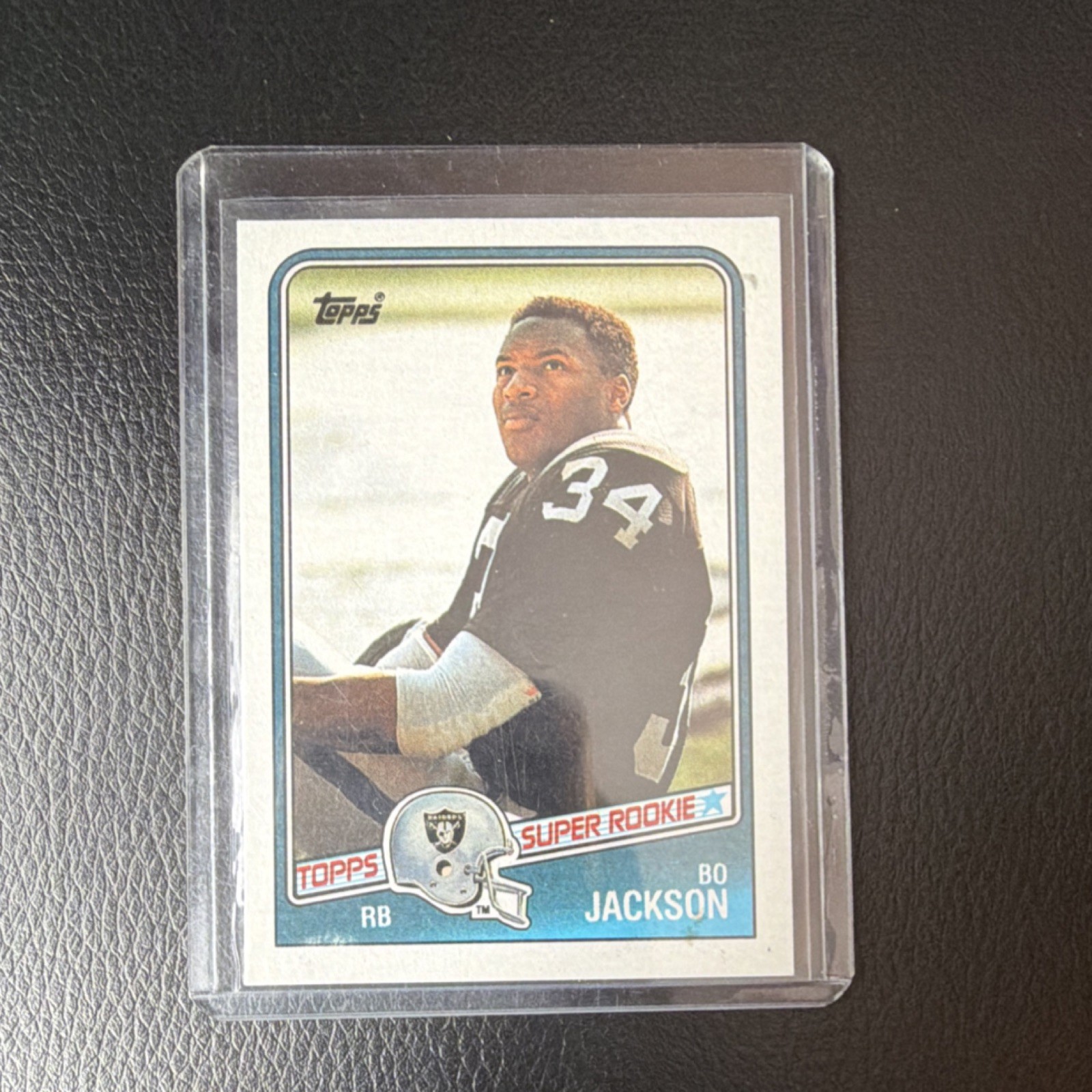 Topps 1988 Bo Jackson Super Rookie #327 Raiders NFL Football