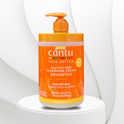 Cantu Sulfate-Free Cleansing Cream Shampoo 709g | Hydrate & Nourish Hair