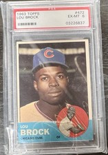 Top 10 Lou Brock Baseball Cards 22