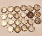 22 Silver Roosevelt Dimes, 1947-1964 - Nice Group