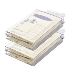 4-Pack Freeze Flat Breast Milk Storage Bag Breastmilk Freezer Flattener Kit ...