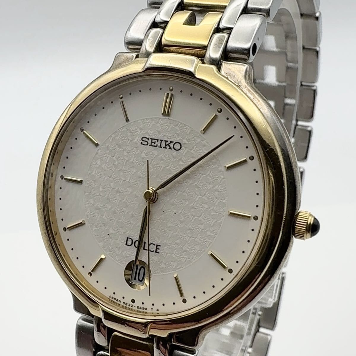 Japan Used 5E32-6A80 Wristwatch Quartz From Tested Dolce Seiko - VintageWatches.PK Japan Used 5E32-6A80 Wristwatch Quartz From Tested Dolce Seiko - vintagewatches.pk