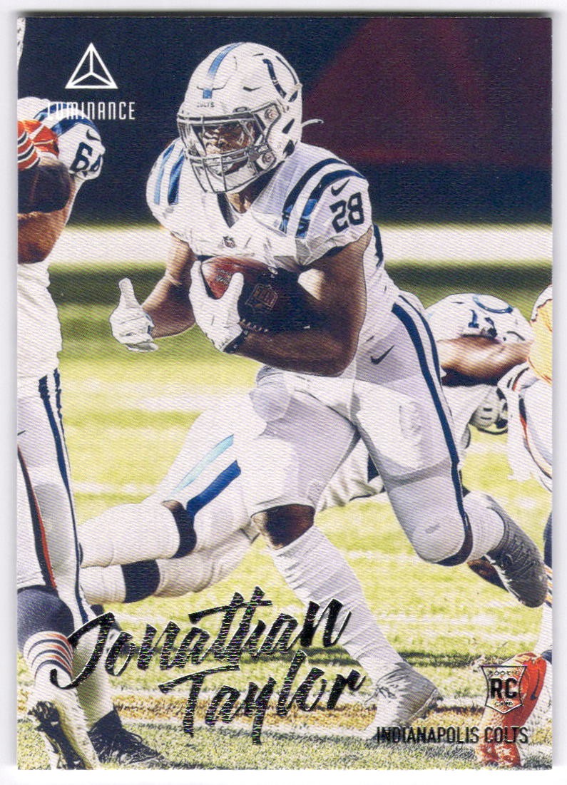 2020 Panini Chronicles #215 Jonathan Taylor Luminance Update Rookies