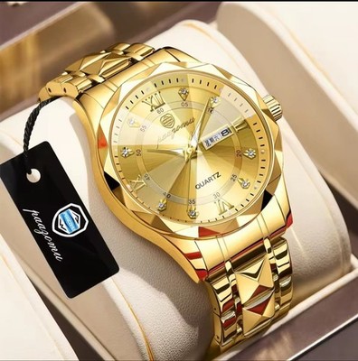 Pengagar, Reloj De Pulcera De Lujo Para Hombre, Reciente Al Agua, Luminoso