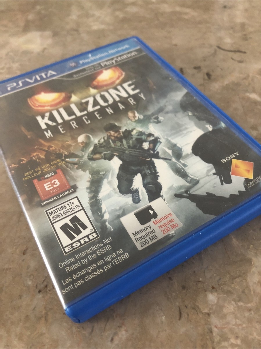Killzone: Mercenary (Sony PlayStation Vita, USA copy) PS