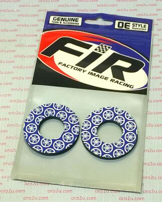 Blister Grip Donuts Schutz vor Blasenbildung Paar blau weiss Yamaha