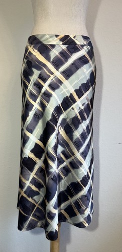 Women’s MIDI Skirt Geometric Print H&M Size 6 - Picture 3 of 4