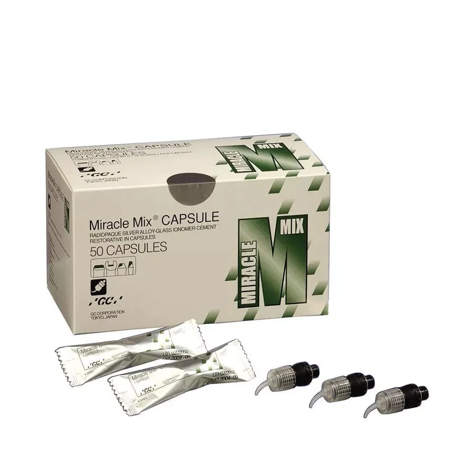 Cápsula GC Miracle Mix coroa reforçada com metal e núcleo acumulado 50/Pkg - Imagem 3 de 3