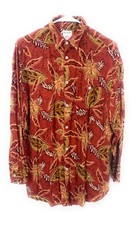 Vintage Guess by Georges Marciano LS Shirt Blouse Collared Button-up Sz 3