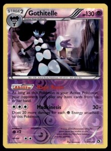 Pokemon TCG Gothitelle Black & White - Legendary Treasures #72 Reverse Holo