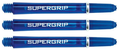 Harrows Super Grip Shäfte, Blau, 3 Stück Set, Short 33mm