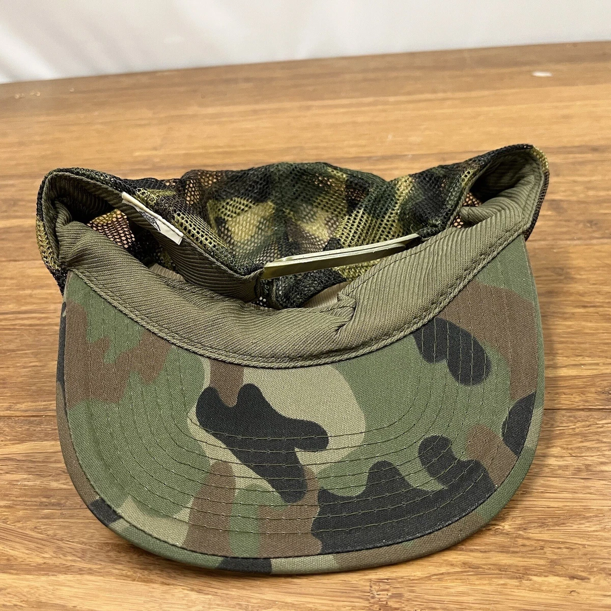 VTG South Africa Hunting Camo Snapback Ball Cap Hat Big Game Hunt Trucker
