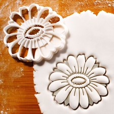Gerbera Flower cookie cutter - floral African daisy botanical garden florist