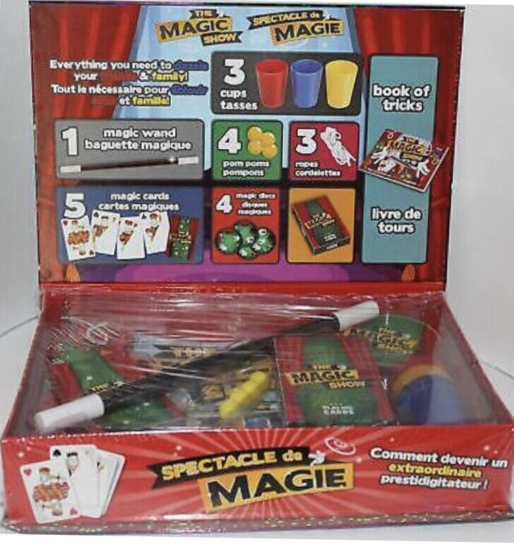 Playkidz Magic Show for Kids - Deluxe Set with Over 100 Tricks