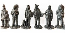 3D Rubber plastic printed Indians set 3 1:32