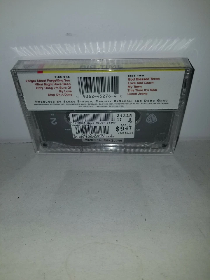  Little Texas Cassette Big Time. FACTORY SEALED  - Image 3 of 3