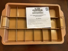 Red Copper Brownie Bonanza Pan