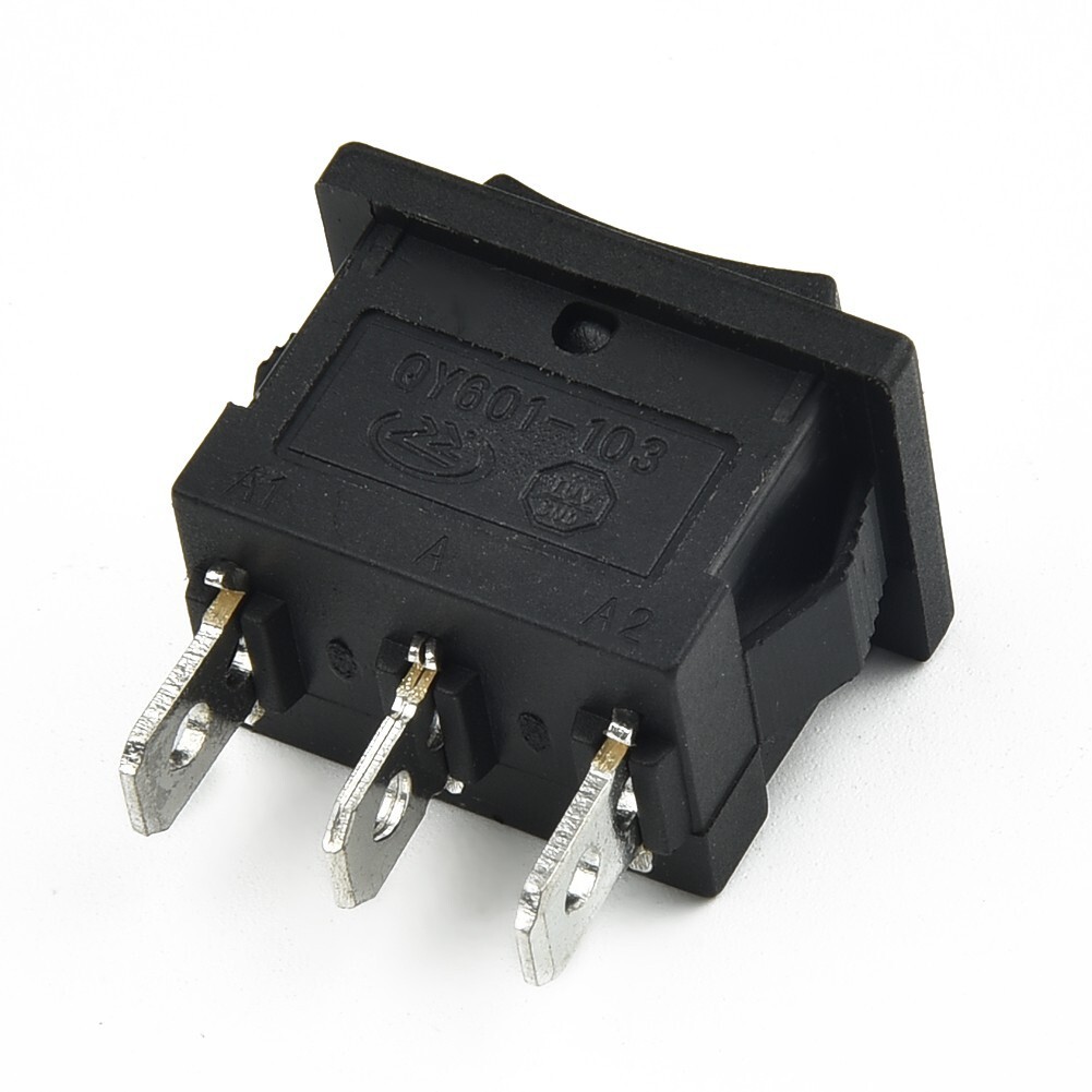 Reliable 21x15mm Rocker Switch Self Reset ON/OFF Ideal for DIY Projects ...