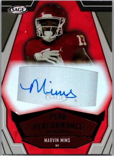 2023 SAGE Low Series Marvin Mims #PKA-MM