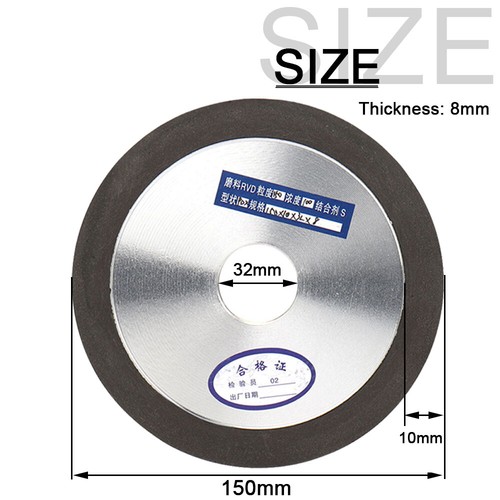 100/125/150mm Resin Diamond Grinding Wheel Cutter Grinder Disc for Metal Carbide - Picture 9 of 9