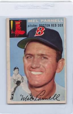 1954 Topps #40 Mel Parnell Red Sox VG/EX *DA-B7565