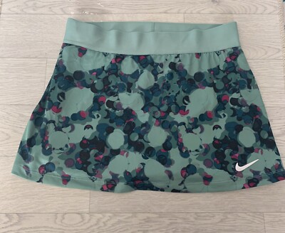 Nike Court Damen Tennis Konfetti Skort (grün) - Small - neu ~ CW2138 316 