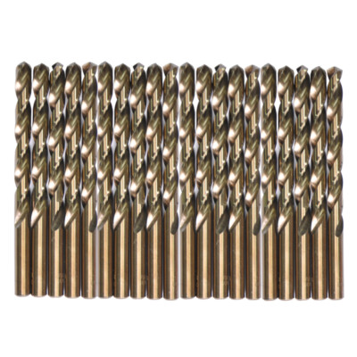#ad Drillforce 20PC 1 16quot; Cobalt Drill Bit Set HSS M35 Jobber Length Metal Drill Bit $10.75