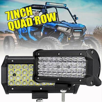 2x 480W 7inch LED Work Lights Bar Spot Light Offroad Vehicle Truck Car Lamp